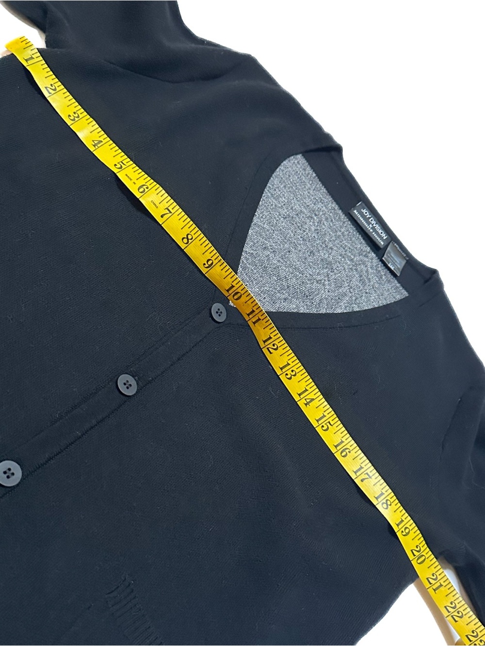 Joy Division x Midnight Hour Unknown Pleasures 100% Cotton Cardigan Sweater - Picture 7 of 7